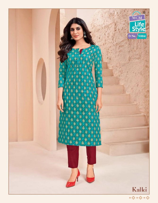 Mcm Kalki Vol 3 Printed Kurtis Catalog